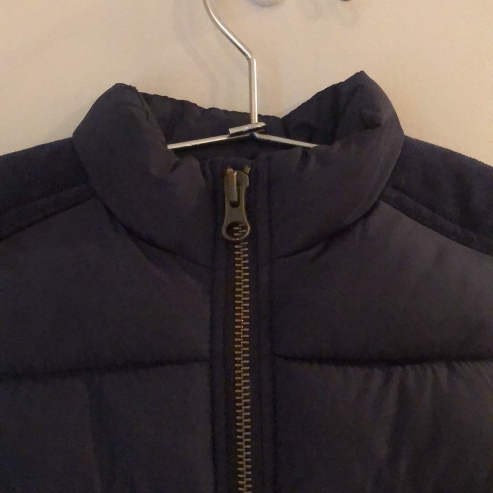 Baby Gap Puffer Vest Size 18-24 mos Boy Blue Corduroy Top and Pockets - Picture 5 of 10